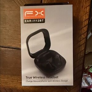 FX White True Wireless Headset